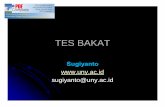 BAB 3 pengantas tes Bakat - staff.uny.ac.idstaff.uny.ac.id/sites/default/files/pendidikan/sugiyanto-mpd/82-bab-3.pdf · l DAT terdiri dari 7 subtes, ... Jumlah soal ada 40 ... Microsoft