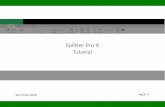 Splitter Pro X Tutorial - maxiresearch.com · •Jika Anda mengerjakan survey dengan kuesioner kertas dan pena dan menggunakan Excel sebagai data entry, ... •Pada jawaban ... •Memiliki