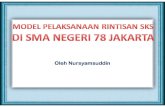 Oleh Nursyamsuddin SKS SMA... · 2011-03-21 · tidak ada lagi kelas akselerasi yang selama ini terkesan dipaksa ... • Beban belajar rata-rata – 20 SKS per semester selama 6 semester