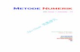 Metode Numerik - irfan.if.its.ac.idirfan.if.its.ac.id/wp-content/uploads/2011/11/Irfan Subakti-2006-07-08... · regresi linier, regresi polinomial dan berganda, interpolasi linier