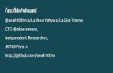 @anak10thn a.k.a Ibnu Yahya a.k.a Eka Tresna CTO …jaenal.dosen.ittelkom-pwt.ac.id/wp-content/uploads/sites/15/2016/07/Materi-IoT-1.pdf · Sofian juga memberikan beberapa contoh