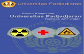 Brosur Keamanan Universitas Padjadjaran - unpad.ac.id .Darurat Kebakaran 0812-2352-987 Segera meninggalkan