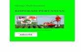 KOPERASI PERTANIAN - repository.um-palembang.ac.idrepository.um-palembang.ac.id/id/eprint/60/1/Koperasi-pertanian.pdf · 3. Undang-undang Koperasi Indonesia Menurut UU No. 25 tahun