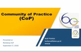 Community of Practice (CoP) - 223.25.97.95223.25.97.95/nkm/docs/resume-cop-keamanan-informas... Ringkasan hasil diskusi segera dibagikan kepada semua anggota setiap setelah pertemuan