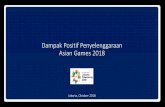 Dampak Positif Penyelenggaraan Asian Games 2018 - fmb9.idfmb9.id/document/1539734115_INASGOC_2.pdf · Dampak Positif Penyelenggaraan Asian Games 2018 Jakarta, Oktober 2018. ... membuat