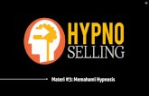 Materi #3: Memahami Hypnosis - arkademi.com fileHypnosis = Hipnotis = Filter kritis pikiran ditembus dan sebuah pemikiran/ide diterima.  |