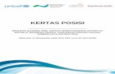 KERTAS POSISI - cloud.crpg.info · mengakomodir peran kelompok masyarakat sebagai salah satu pengelola SDA. c. Sistem Air Berbasis Masyarakat tidak dapat mengusahakan Air untuk Air