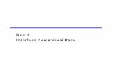 Bab 6 Interface Komunikasi Data - Gunadarma Universitymissa.staff.gunadarma.ac.id/Downloads/files/6786/Bab6.pdf · Transmisi tidak seimbang, contoh RS-232 menggunakan jalur sinyal