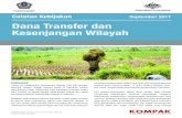 Dana Transfer dan Kesenjangan Wilayah - kompak.or.idkompak.or.id/userfiles/publication/download/brief-dana-transfer1010.pdf · kesenjangan ekonomi dan layanan publik antarwilayah