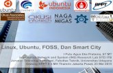 Linux, Ubuntu, FOSS, Dan Smart Cityubuntu.id/materi/Putu_ubuntu-smartcity.pdfLinux, Ubuntu, FOSS, Dan Smart City I Putu Agus Eka Pratama, ST MT Information Network and System (INS)