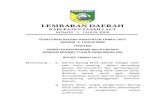 KABUPATEN TANAH LAUT - BPK RI Perwakilan Provinsi …banjarmasin.bpk.go.id/wp-content/uploads/2009/09/2009_2... · 2013-02-28 · tentang Penjualan Kendaraan Perorangan Dinas Milik
