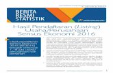 Hasil Pendaftaran ( No. 31/05/12/Thn. XX, 24 Mei 2017 ...se2016.bps.go.id/Lanjutan/files/brs/brs_1200.pdf · Provinsi Sumatera Utara Tahun 2016 Lapangan Usaha UMK UMB Jumlah Distribusi