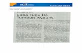 Bisnis Indonesia, 03/03/2018, Hal.5 Laba Tugu Re Tumbuh 19,83% 05.03.2018.pdf · dalam acara Kick Off Sales Ban- cassurance di Bali, Jumat ... JAKARTA PT BNI Life worksite 1,5%, telemarketing
