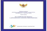 PERATURAN KEPALA BADAN PUSAT STATISTIK NOMOR 57 … · Klasifikasi Baku Lapangan Usaha Indonesia Tahun 2009 yang diterbitkan dalam Peraturan Kepala Badan Pusat Statistik Nomor 57