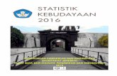STATISTIK KEBUDAYAAN 2016 - bulelengkab.go.id · KEBUDAYAAN 16 P R E F A C E P E N G A N T A R Cultural Statistics 2016 has been prepared by Statistik Kebudayaan Tahun 2016 ini disusun