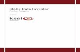 Static Data Investor - ksei.co.id · 7.3.4 Konversi Data Dalam Format Excel Menjadi Data Dalam ... tersebut dalam angka 11 huruf c, ... Data nasabah diupload ke dalam modul static