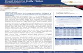 Fixed Income Daily Notes - mncsekuritas.id · imbal hasil US Treasury serta jelang pelaksanaan lelang penjualan Surat Utang ... rupiah) dengan seri ... BEXI04ACN1 idAAA 98,29 98,27