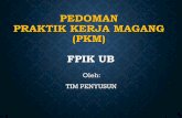 PEDOMAN PRAKTEK KERJA MAGANG (PKM) FPIK UBthp.fpik.ub.ac.id/wp-content/uploads/2017/07/PEDOMAN-PKM.pdf · perusahaan/industri/UKM/ instansi dalam waktu yang ... Pelaksanaan PKM dapat