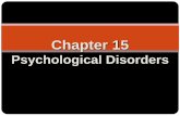 Psychological Disorders and Their Treatment · The personality disorder that receives the most attention is the antisocial personality disorder. Exhibit a persistent pattern of disregard