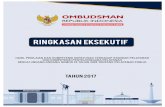 OMBUDSMAN REPUBLIK INDONESIA 1 · brosur, booklet, pamflet, media elektronik, dan sebagainya. Penilaian ORI hanya berfokus pada atribut-atribut standar pelayanan yang sudah terpasang