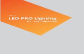 VOL 1.0 LED PRO Lightingledproidn.com/brochure-20180122-LED-PRO-IDN.pdfLighting LED Module / OUTDOOR LED ⊙ Dimensi : 150x65x46.5 mm ⊙ Aplikasi : Umumnya digunakan sebagai module