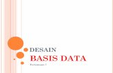 DESAIN BASIS DATA - dinus.ac.iddinus.ac.id/repository/docs/ajar/Dtbs_7_Desain_Basis_Data.pdf · Contoh Aplikasi ER. Analisa Sistem Studi Kelayakan Analisa kebutuhan user Desain Sistem