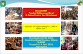 Dinas KUKM Provinsi Kalimantan Barat Kinerja Pembangunan KUKM Tahun 2017 Disampaikan Pada Acara Rapat Koordinasi Nasional Bidang KUMKM Tanggal 4 – 6 April 2018, Yogyakarta Dinas