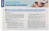 Lesson Study.pdf · Lesson Study? Lesson Study adalah sebuah proses dimana sekelompok guru berkumpul bersama untuk merencanakan, mengamati, menganalisa dan meningkatkan proses belajar