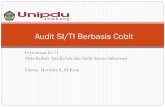 Audit SI/TI Berbasis Cobit - diema.files.wordpress.com · Penggunaan atribut matriks sebagaimana didokumentasikan dalam COBIT Management Guidelines dan memberikan nilai masing-masing