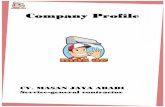 Company Profile - mas-ac.com · Kami sebagai perusahaan yang bergerak di bidang jasa service AC, General Suplier, CV. MASAN JAYA ABADI berkomitmen dan berkemauan tinggi dengan kualitas