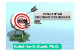 Kuliahke-2: Suadi, Ph.D.suadi.staff.ugm.ac.id/wp-content/uploads/2018/06/II-Pertanyaan-ekonomi.pdf · PENGANTAR EKONOMI PERIKANAN Kuliahke-2: Suadi, ... • BerapajumlahRTP Perikanan,