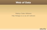Web of Data - telaga.cs.ui.ac.idtelaga.cs.ui.ac.id/~wibowo/publik/Web-of-Data.pdfKita memerlukan lebih Integrasi informasi Potensi daerah di suatu propinsi yang menggabungkan data