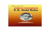 K. H. Abdul Halim - boymin13687.files.wordpress.com fileRIWAYAT PERJUANGAN K. H. Abdul Halim Oleh: Miftahul Falah, S. S. Masyarakat Sejarawan Indonesia Cabang Jawa Barat
