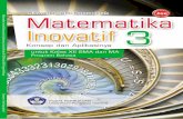 Matematika inovatif konsep daBahasa Siswanto dan Umi S · Program Linear 3 Program linear sebagai bagian dari matematika banyak digunakan dalam berbagai bidang, antara lain dalam