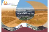 PT Bukit Asam Tbk - ptba.co.id · Confidential 4 Jejak Langkah Produsen Batubara yang Paling Berpengalaman dan Tertua di Indonesia Tambang batubara di Ombilin, Sumatera Barat mulai