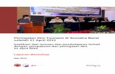 Peringatan Dini Tsunami di Sumatra Barat setelah 11 April 2012 Dini Tsunami di... · komunikasi dengan media (TV dan radio lokal), isi peringatan dan pesan arahan ke lembaga interface