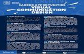 CAREER OPPORTUNITIES VISUAL COMMUNICATION DESIGN VCD-5f16d.pdf · berbagai keperluan, seperti untuk storyboard, iklan, dan lain sebagainya, yang ada di bebera-pa jenis perusahaan