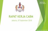 Rapat 2 CABM - cabmakassar.orgcabmakassar.org/wp-content/uploads/2018/09/Rapat-2-CABM-.pdf · Timur, Makassar, Sumatera Utasra) u PenyediaanMarchandiseCABM (Jas,Jacket, Tshirt , Topi,