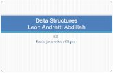 Data Structures Leon Andretti Abdillah - WordPress.com · 9 Leon Andretti Abdillah, Data Structures, Review A&P 20/03/2013 Definition: A package is a grouping of related types providing