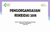 PENGORGANISASIAN RISKESDAS 2018 - Riskesdas...PENGORGANISASIAN RISKESDAS 2018 . ORGANISASI RISKESDAS
