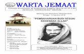 Gereja Protestan di Indonesia bagian Barat (G.P.I.B ...gpibimmanueldepok.org/wp-content/uploads/2016/08/Warta-Jemaat-14... · SIAPA BERGAUL DENGAN ORANG BIJAK AKAN MENJADI BIJAK (Amsal