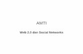 Web 20 dan Social Networks - lecturer.ukdw.ac.idlecturer.ukdw.ac.id/anton/download/amti8.pdf · • HTML forms sent via email • User never upload and posting content. WEB 2.0 •