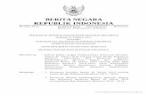 BERITA NEGARA REPUBLIK INDONESIA - kemhan.go.id · nasional dalam rangka mewujudkan tata kelola pemerintahan yang bersih dan bebas KKN harus dilaksanakan oleh seluruh kementerian/lembaga