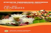 Statistik Perkebunan Indonesia Komoditas Cengkeh 2015-2017 · tatistik Perkebunan Indonesia Tahun 2015-2017 menyajikan data luas areal, produksi, produktivitas baik secara nasional