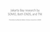 Jakarta bay, research by SOMO, Both ENDS, and TNIknti.or.id/wp-content/uploads/2017/05/NCICD-Marteen-Bakker-28_04_2017.pdf · oleh Belanda untuk melindungi Jakarta atas banjir dapat