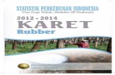 STATISTIK PERKEBUNAN INDONESIA 2012-2014ditjenbun.pertanian.go.id/tinymcpuk/gambar/file/statistik/2014/KARET Ok.pdf · Komoditas Karet di Indonesia 2012-2014 iii K ontribusi subsektor