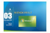 Modul ke: WINDOWS 7-+Aplikasi... · Teknik Informatika. Operating System perangkat lunak komputer atau software yang bertugas untuk melakukan kontrol dan manajemen perangkat keras