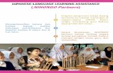 JAPANESE-LANGUAGE LEARNING ASSISTANCE (NIHONGO … · sehari-hari dalam bahasa Inggris Berusia 20-an s.d.60-an tahun Warga negara Jepang dengan berbagai macam latar belakang NIHONGO