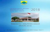 Sekretariat Daerah Tahun 2018 - cianjurkab.go.id · kewenangan Sekretariat Daerah Kabupaten Cianjur dari anggaran yang direncanakan adalah sebesar Rp. 16,088,920,100.00 dengan realisasi