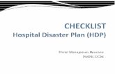 Divisi Manajemen Bencana PMPK-UGMbencana-kesehatan.net/images/file/checklist hdp.pdfUnit Laboratorium b. Unit Radiologi c. Unit Farmasi Kelengkapan Dokumen Contoh Sumber 3. Seksi YanSosial